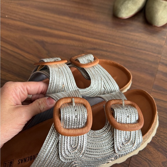 Verbenas Double Buckle Cork Sandals – Made in Spain – Size 39 - Picture 4 of 6